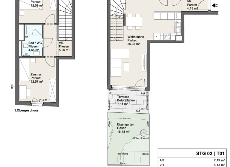 Wohnung zum Kauf - Erstbezug 575.000 € 3 Zimmer 88,6 m² Wien 1210