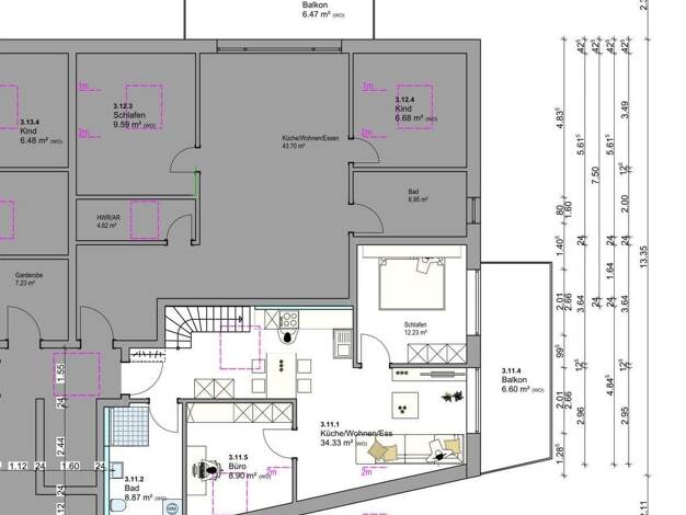 Maisonette zum Kauf - Neubau provisionsfrei 612.000 € 4 Zimmer 87,4 m² Friedrichshafen Friedrichshafen 88045