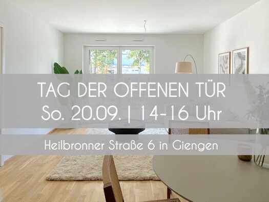 Wohnung zum Kauf - Erstbezug provisionsfrei 539.000 € 4 Zimmer 115,2 m² EG Giengen Giengen an der Brenz 89537