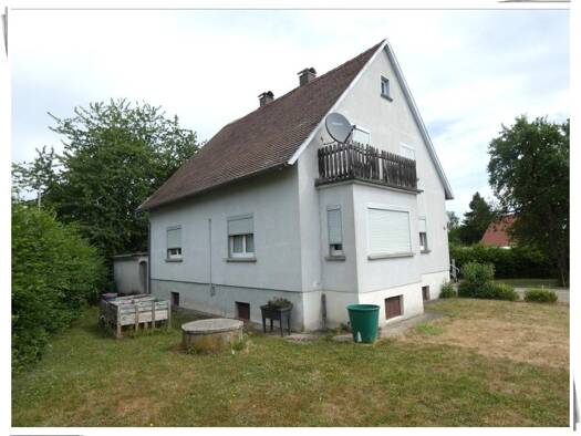 Einfamilienhaus zum Kauf 169.000 € 5 Zimmer 129,2 m² 942 m² Grundstück Dürrwangen Dürrwangen 91602