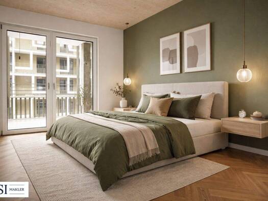 Wohnung zum Kauf - Erstbezug 522.000 € 2 Zimmer 53,8 m² 4. Geschoss Obere Donaustraße 23 Wien 1020