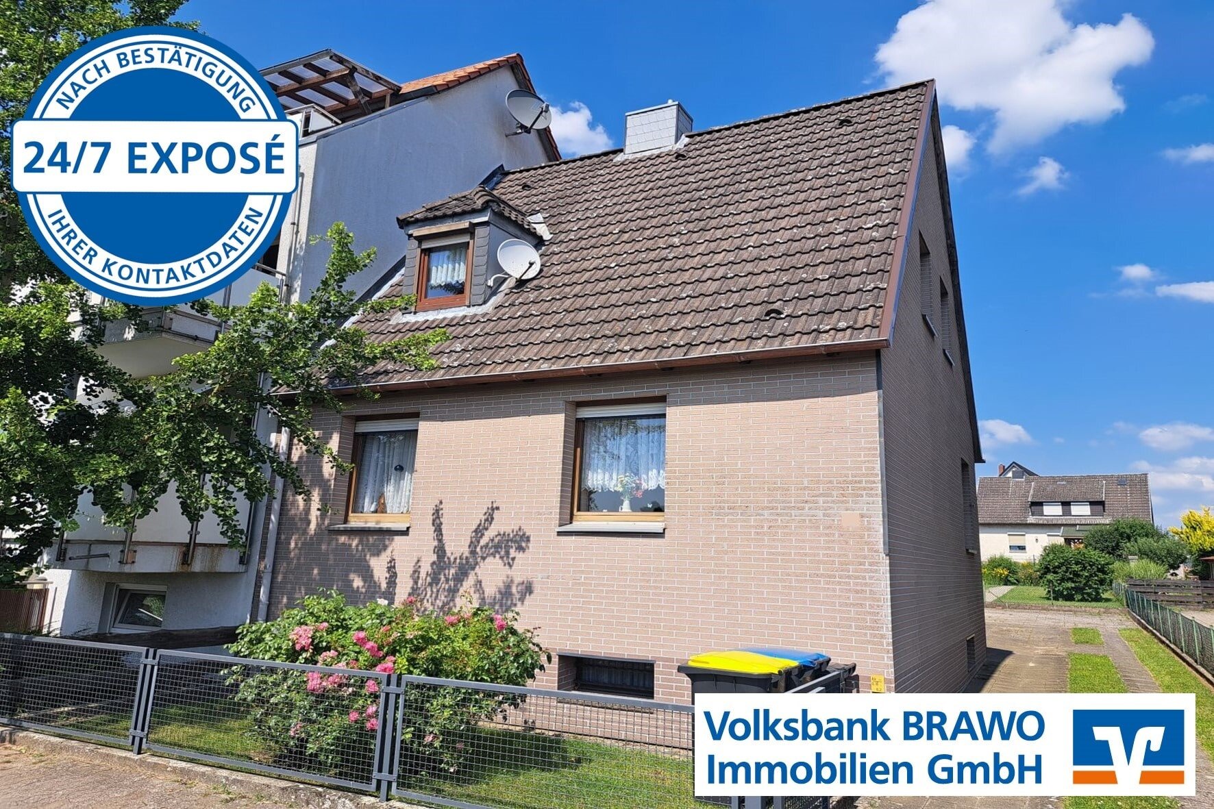 Doppelhaushälfte zum Kauf 285.000 € 4 Zimmer 104 m²<br/>Wohnfläche 521 m²<br/>Grundstück Stöckheim Braunschweig 38124