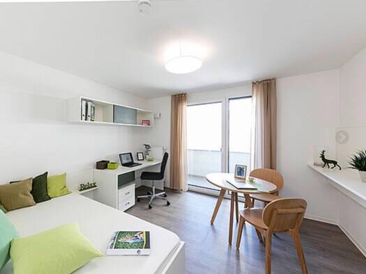 Wohnung zur Miete 650 € 1 Zimmer 24 m² Geschoss 2/5 frei ab 01.04.2026 Georgstraße 13 Südstadt Ravensburg 88214