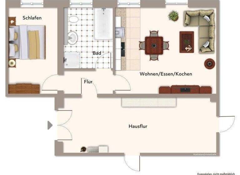 Wohnung zum Kauf 190.000 € 2 Zimmer 42,2 m² 2. Geschoss frei ab sofort Karlshagen 17449