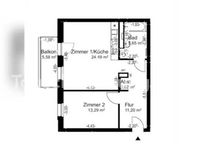 Wohnung zur Miete Tauschwohnung 850 € 2 Zimmer 60 m² 4. Geschoss Gropiusstadt Berlin 12351