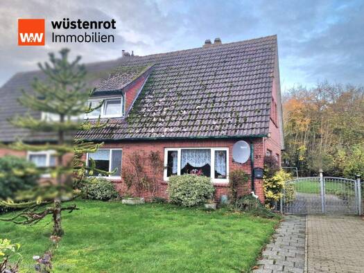 Doppelhaushälfte zum Kauf 129.000 € 5 Zimmer 135 m² 1.406 m² Grundstück Oldeborg Südbrookmerland 26624