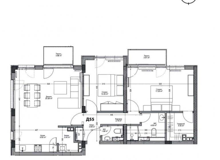 Studio zum Kauf 204.952 € 3 Zimmer 120,6 m² Plovdiv