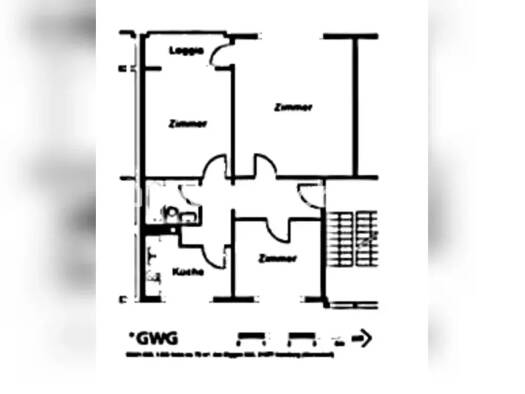 Wohnung zur Miete Tauschwohnung 500 € 3 Zimmer 71 m² Hausbruch Hamburg 21077