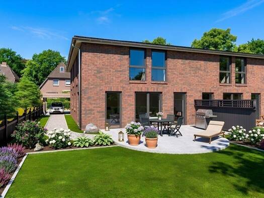 Doppelhaushälfte zum Kauf 792.100 € 6 Zimmer 147 m² 490 m² Grundstück Hummelsbüttel Hamburg 22339