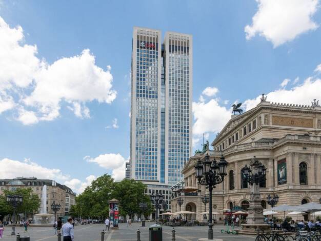 Bürofläche zur Miete provisionsfrei 1.179 € 10 m² Bürofläche Bockenheimer Landstraße 2 Westend-Süd Innenstadt II 60306