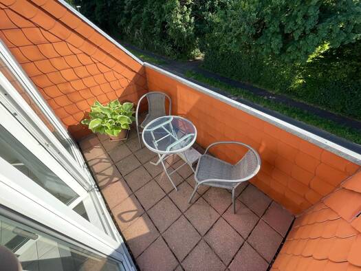 Terrassenwohnung zur Miete 570 € 2 Zimmer 49 m² Geschoss 2/2 frei ab sofort Immendorf Köln 50997