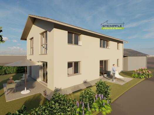 Einfamilienhaus zum Kauf - Erstbezug provisionsfrei 5 Zimmer 143 m² 422 m² Grundstück Marktoberdorf Marktoberdorf 87616