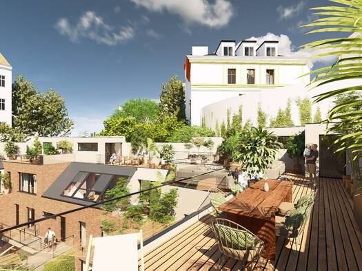 Maisonette zum Kauf - Erstbezug 1.100.000 € 3 Zimmer 101,6 m² 1. Geschoss Grohgasse 10 Margareten 1050