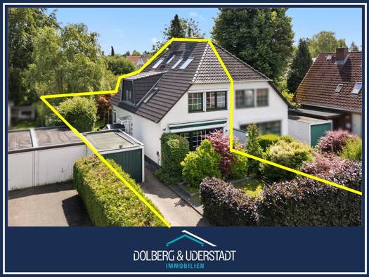 Doppelhaushälfte zum Kauf 764.000 € 6 Zimmer 134,8 m² 545 m² Grundstück Rahlstedt Wandsbek 22143