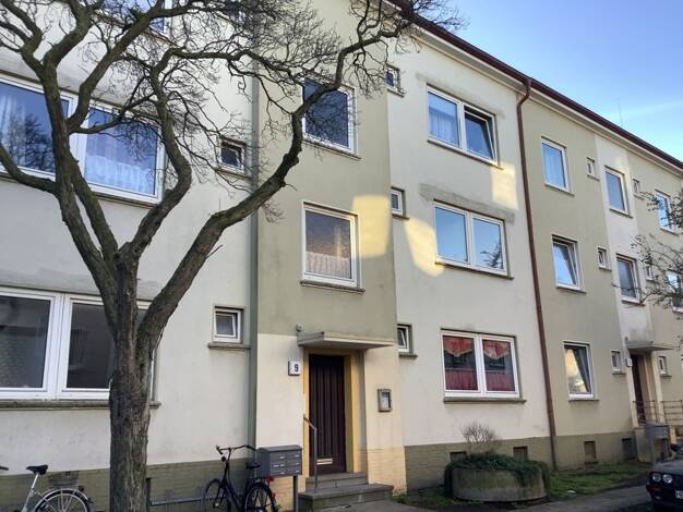 Wohnung zur Miete 436 € 3 Zimmer 51,2 m² 1. Geschoss frei ab 15.05.2026 Senator-Paulmann-Str. 9 Woltmershausen Bremen 28197