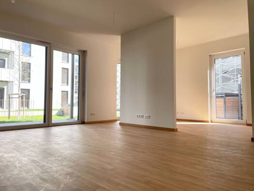 Terrassenwohnung zur Miete 620 € 1,5 Zimmer 48,7 m² EG frei ab sofort Bamberg 96052
