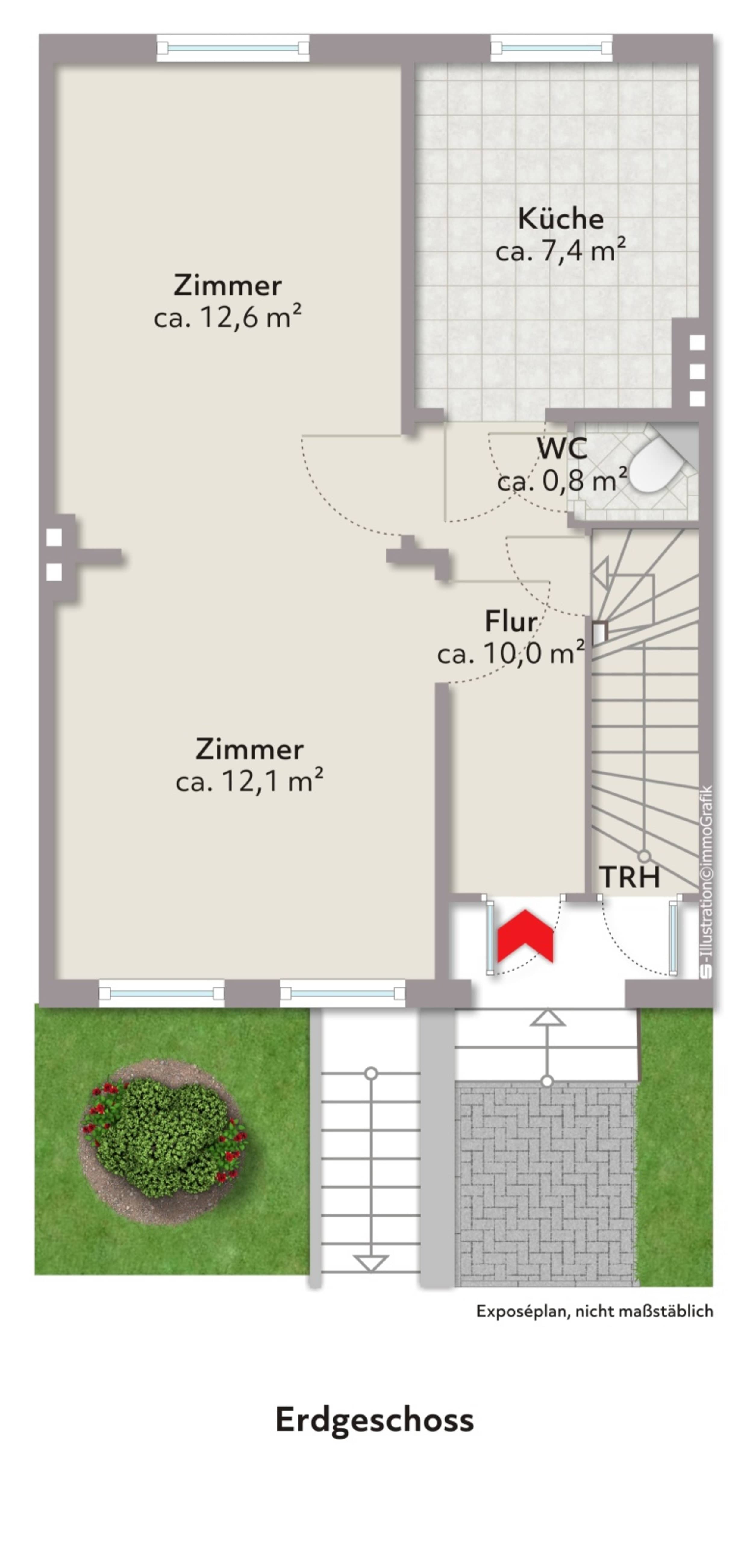 Einfamilienhaus zum Kauf 299.000 € 5 Zimmer 90 m²<br/>Wohnfläche 105,5 m²<br/>Grundstück Findorff - Bürgerweide Bremen 28215