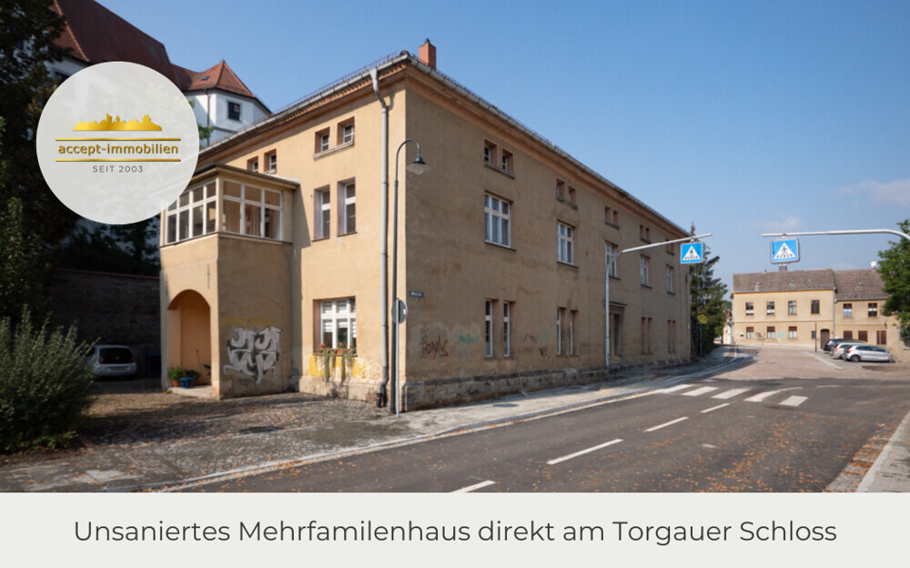 Mehrfamilienhaus zum Kauf 259.000 € 494,8 m²<br/>Wohnfläche 2.330 m²<br/>Grundstück Torgau Torgau 04860