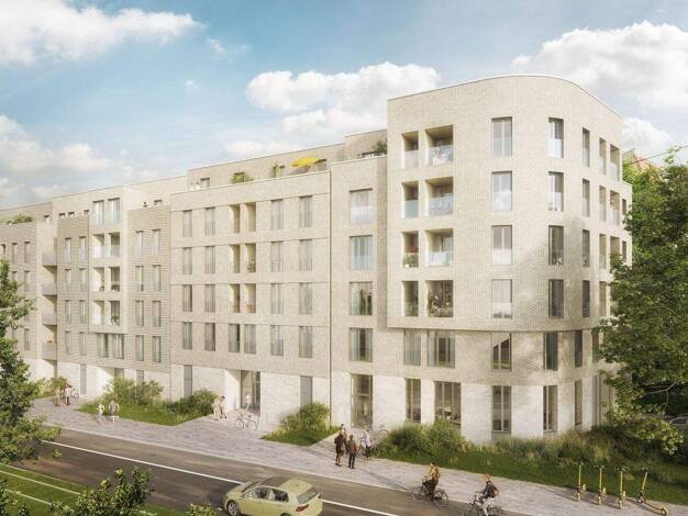 Wohnung zum Kauf - Erstbezug provisionsfrei 344.400 € 2 Zimmer 46,6 m² EG Plauen Dresden 01187