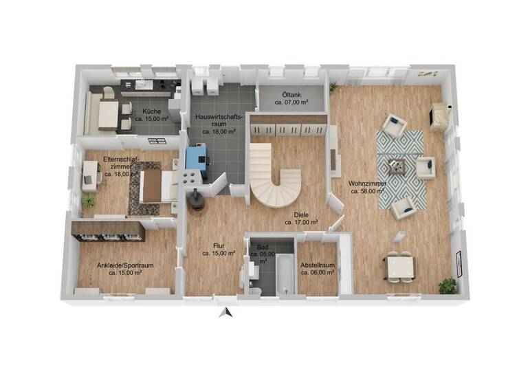 Haus zum Kauf 499.000 € 8 Zimmer 244 m² 11.919 m² Grundstück Behrste Estorf 21727
