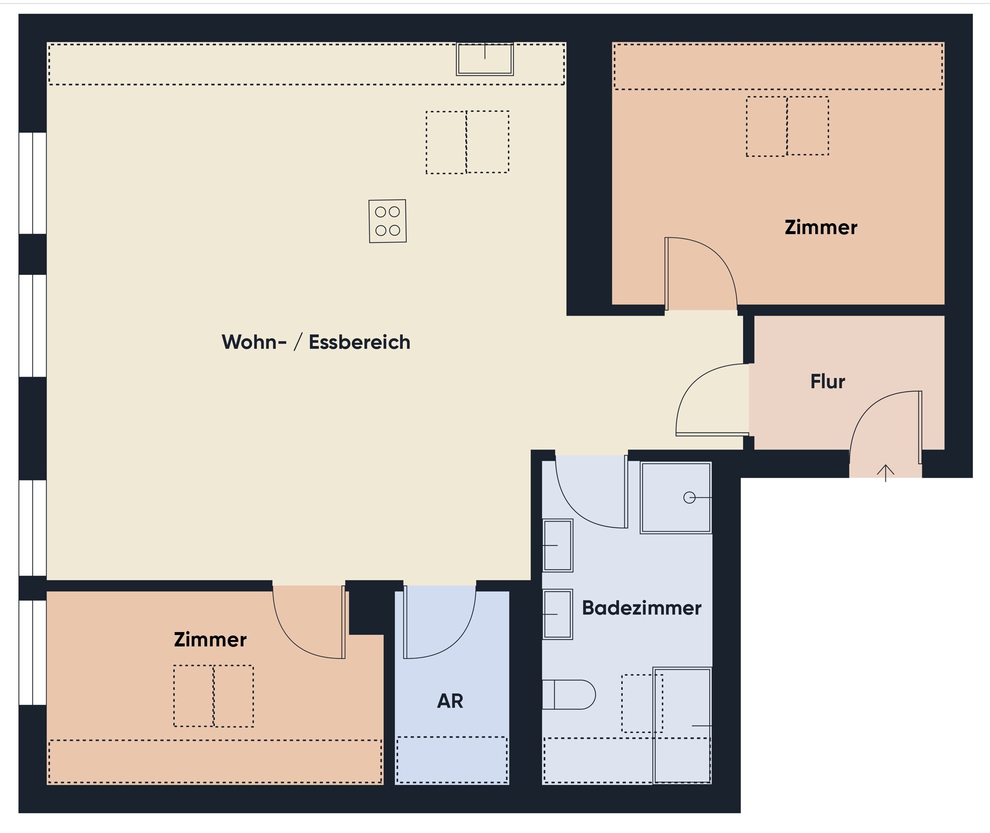 Wohnung zum Kauf 3 Zimmer 89,6 m²<br/>Wohnfläche 3.<br/>Geschoss Tobelstraße 3 Schwarzach 6858