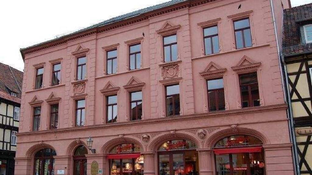 Bürofläche zur Miete provisionsfrei 1.461 € 4 Zimmer 121,8 m² Bürofläche Markt 10 Quedlinburg 06484