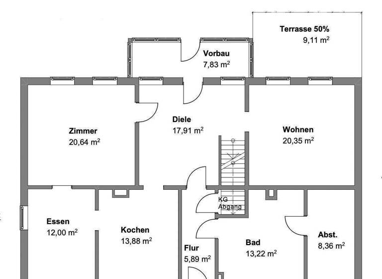Einfamilienhaus zum Kauf 225.000 € 6 Zimmer 206,6 m² 636 m² Grundstück Mittelweg 3a Ebstorf 29574