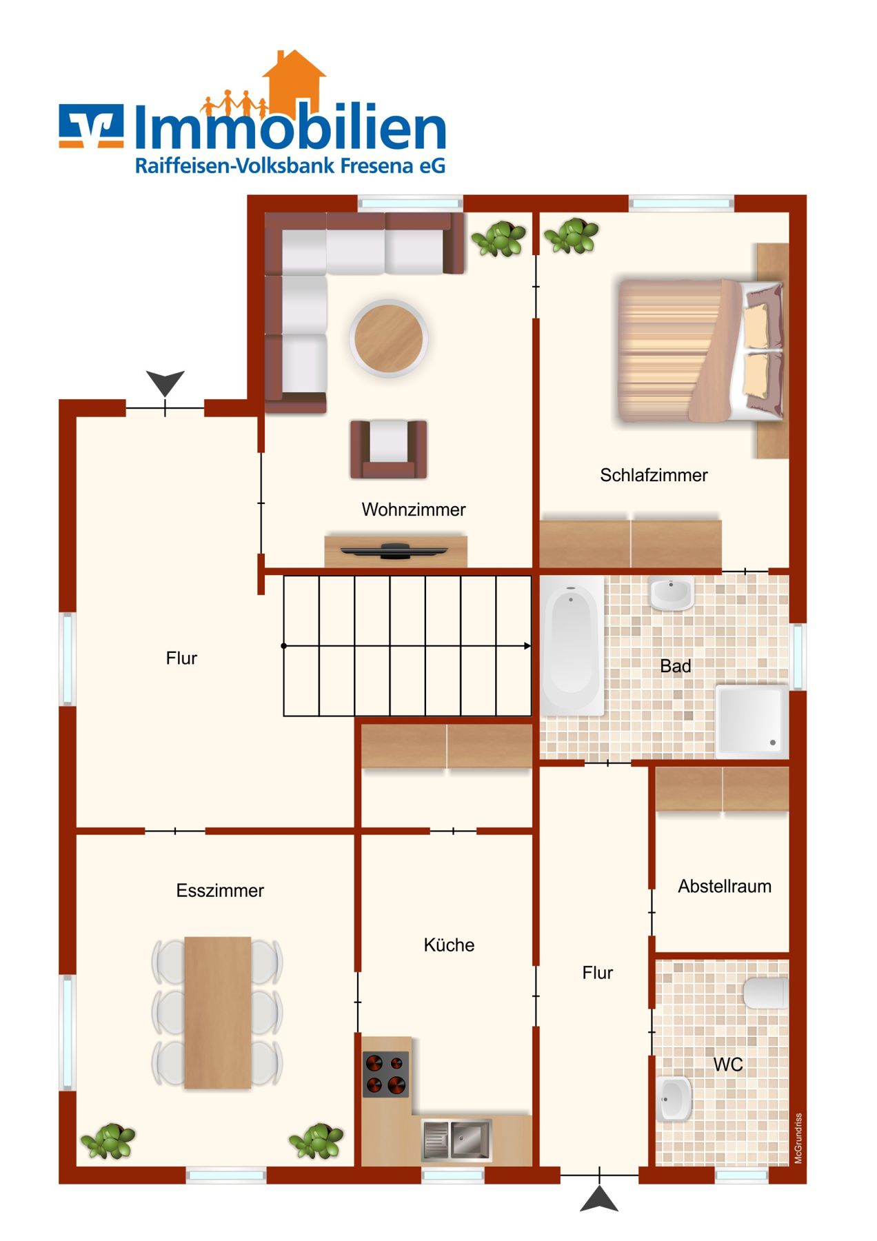 Einfamilienhaus zum Kauf provisionsfrei 159.000 € 5 Zimmer 95 m²<br/>Wohnfläche 763 m²<br/>Grundstück Upgant-Schott Upgant-Schott 26529