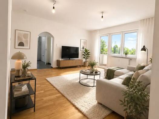 Wohnung zur Miete 1.400 € 4 Zimmer 95 m² Geschoss 1/2 frei ab sofort Augustaanlage 5 Oststadt Schwetzingerstadt / Oststadt 68165