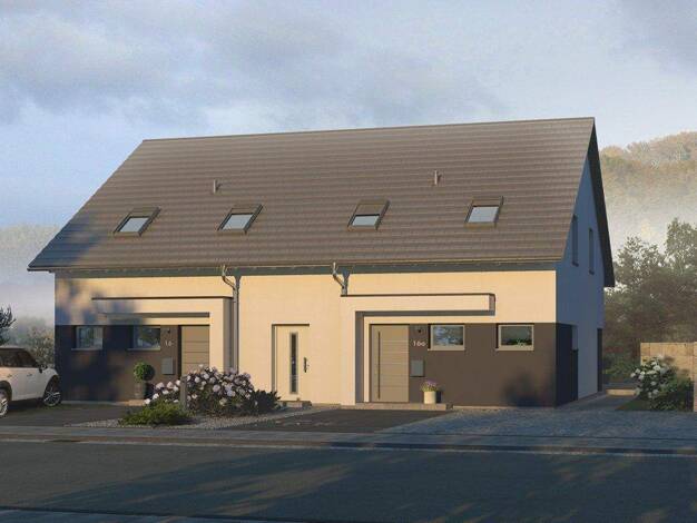 Doppelhaushälfte zum Kauf provisionsfrei 294.784 € 4 Zimmer 131,4 m² 500 m² Grundstück Altenbeken 33184