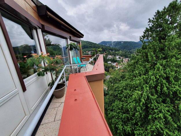 Penthouse zum Kauf provisionsfrei 395.000 € 3,5 Zimmer 120 m² Oswald-Zobel-Straße 11 Bad Herrenalb 76332