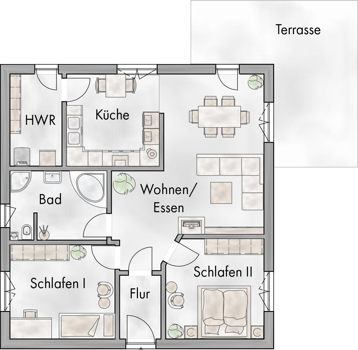 Einfamilienhaus zum Kauf 299.000 € 3 Zimmer 102,2 m²<br/>Wohnfläche 440 m²<br/>Grundstück Strausberg Strausberg 15344