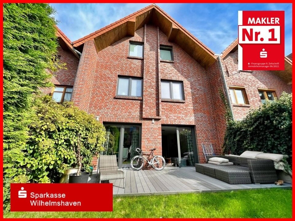 Reihenmittelhaus zum Kauf 329.000 € 5 Zimmer 120 m²<br/>Wohnfläche 166 m²<br/>Grundstück ab sofort<br/>Verfügbarkeit Schaar Wilhelmshaven 26389