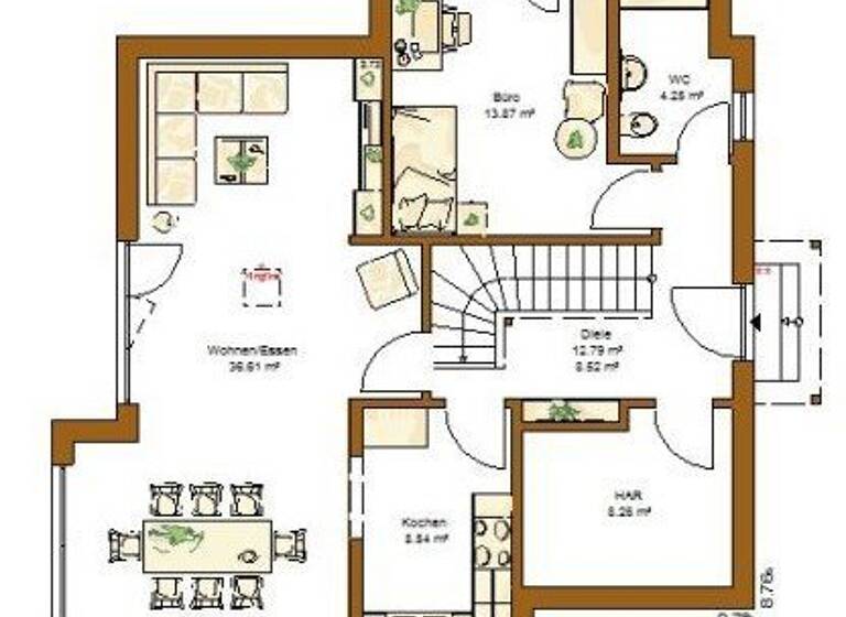 Einfamilienhaus zum Kauf 572.300 € 5 Zimmer 149 m² 450 m² Grundstück Meringerzell 86415