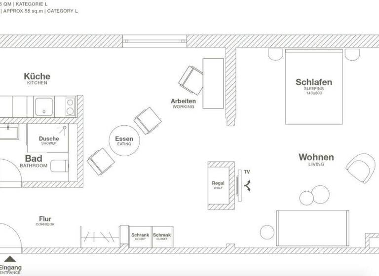 Wohnung zur Miete Wohnen auf Zeit 1.490 € 2 Zimmer 50 m² frei ab 07.03.2026 Vorsfelde Wolfsburg 38448