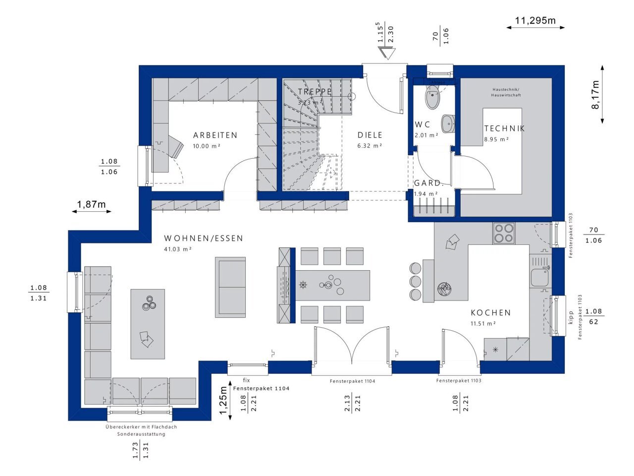 Einfamilienhaus zum Kauf 521.450 € 5 Zimmer 162,8 m²<br/>Wohnfläche 494 m²<br/>Grundstück Wildbader Straße 50/4 Rötenbach Bad Teinach 75385