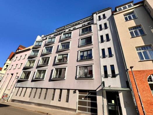 Studio zur Miete 360 € 1 Zimmer 33 m² 3. Geschoss August-Bebel-Str. 68 Innenstadt Halle (Saale) 06108