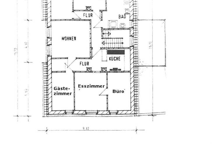 Wohnung zur Miete 625 € 3,5 Zimmer 110 m² 2. Geschoss frei ab sofort Büdelsdorf 24782