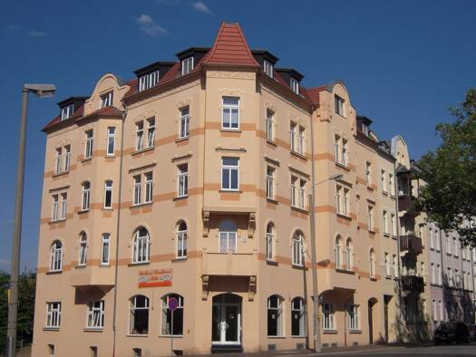 Wohnung zur Miete 380 € 2 Zimmer 57 m² 1. Geschoss frei ab sofort Gerhart-Hauptmann-Straße Innenstadt Gera 07546