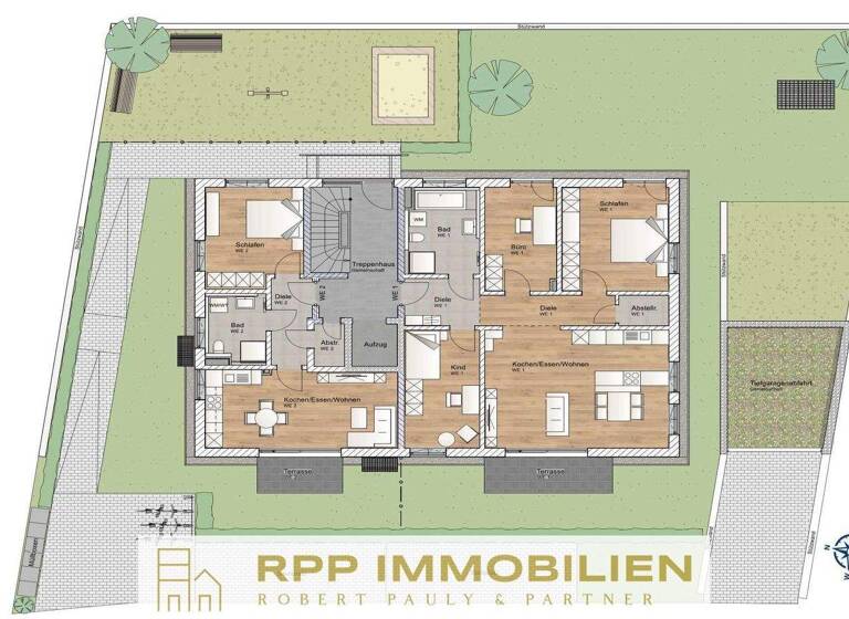 Wohnung zum Kauf - Erstbezug provisionsfrei 729.500 € 4 Zimmer 92,3 m² EG Bergkirchen 85232