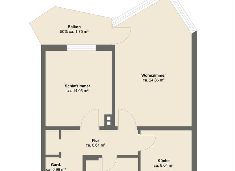 Wohnung zum Kauf 119.000 € 2 Zimmer 63 m² 1. Geschoss Sennestadt BI-Sennestadt 33689