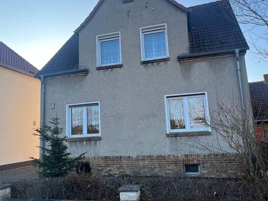 Einfamilienhaus zum Kauf 89.500 € 5 Zimmer 614 m² Grundstück frei ab 01.02.2026 Siebenhausener Straße 8 Bobbau Bitterfeld-Wolfen 06766