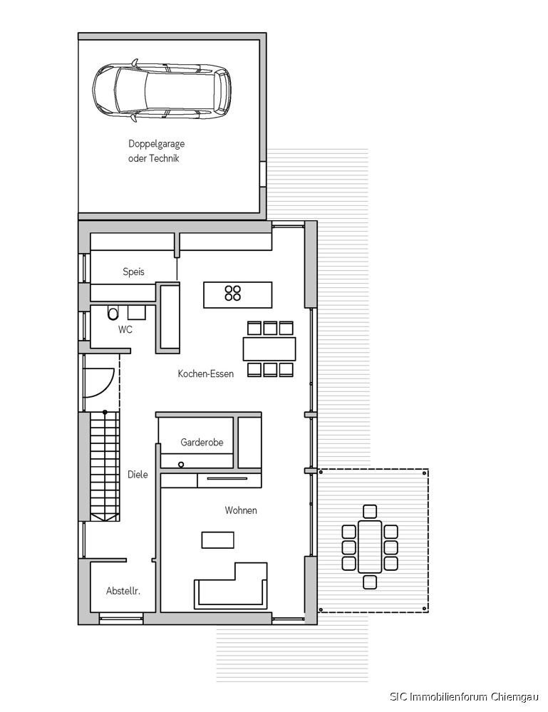 Grundstück zum Kauf 395.000 € 635 m²<br/>Grundstück Hochberg Traunstein 83278