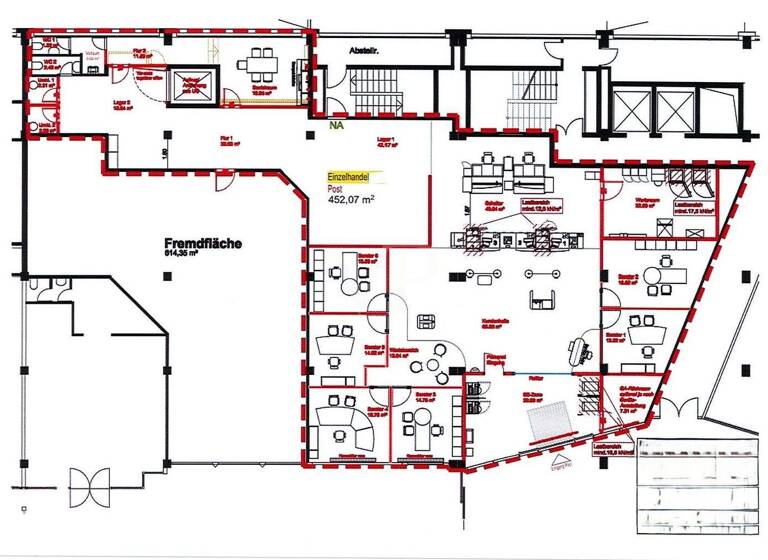 Ladenfläche zur Miete 4.500 € 7 Zimmer Böblingen 71034