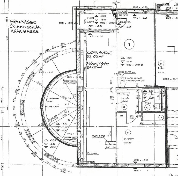 Praxisfläche zum Kauf 110.500 € 2 Zimmer Crimmitschau Crimmitschau 08451