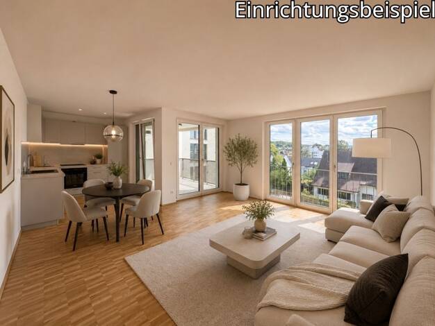 Wohnung zur Miete - Erstbezug 1.537 € 3 Zimmer 80,5 m² 4. Geschoss Leonberg Leonberg 71229
