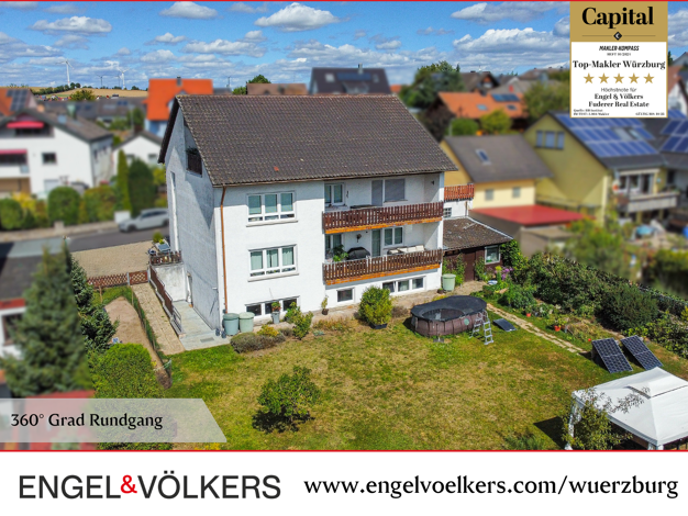 Haus zum Kauf 598.000 € 10 Zimmer 264,9 m² 950 m² Grundstück Hettstadt 97265