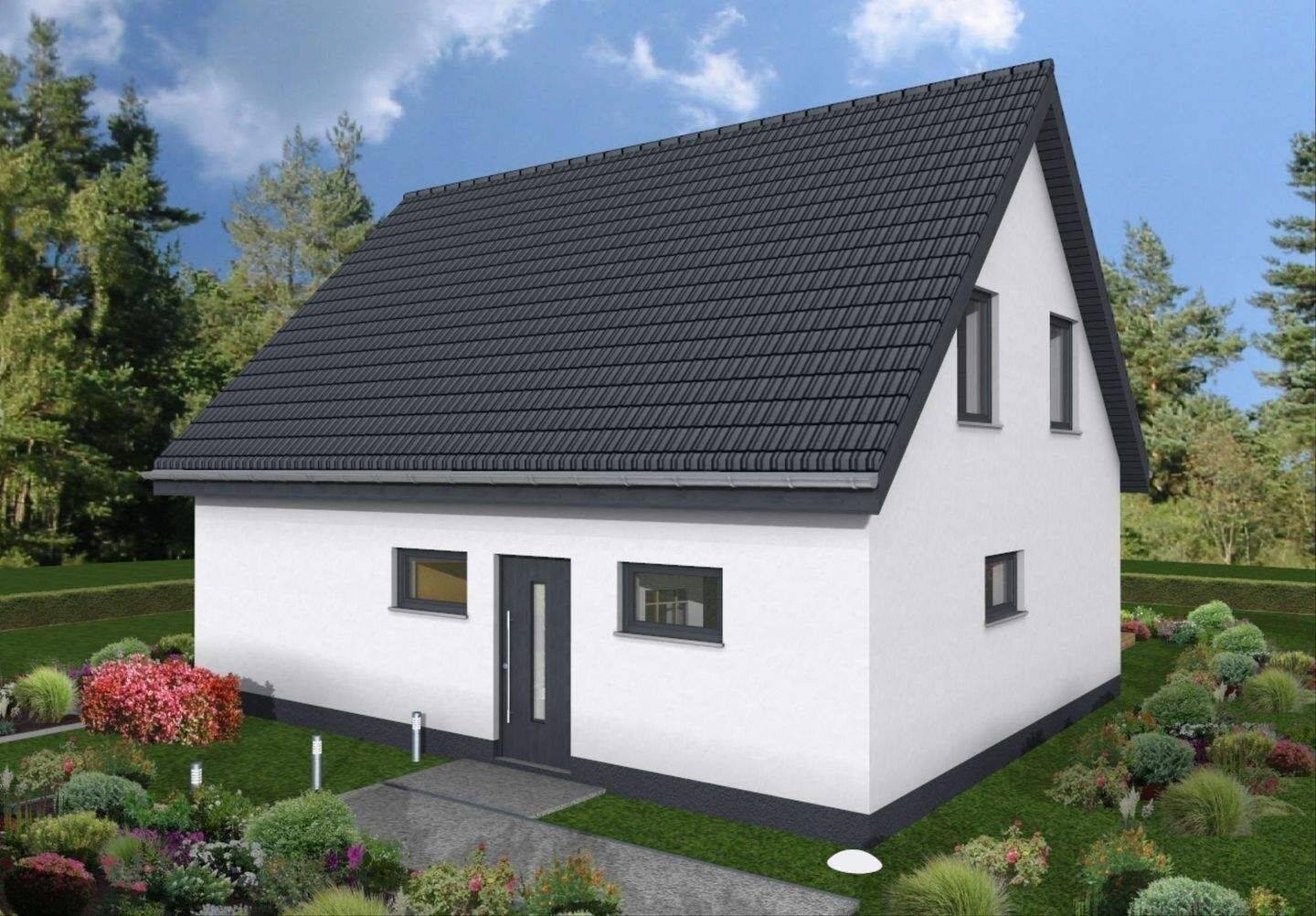 Einfamilienhaus zum Kauf - Erstbezug - Ansicht 2
