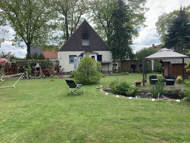 Einfamilienhaus zur Miete 1.650 € 3 Zimmer 120 m² 1.128 m² Grundstück Jahnstraße 84 Schulzendorf 15732