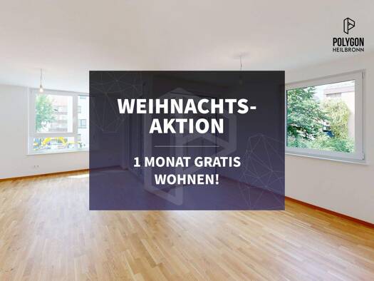 Wohnung zur Miete - Erstbezug 1.420 € 4 Zimmer 95,7 m² 3. Geschoss Happelstraße 47 Heilbronn 74074